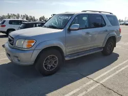 Toyota Sequoia salvage cars for sale: 2003 Toyota Sequoia SR5