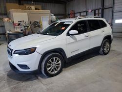 Salvage cars for sale at Rogersville, MO auction: 2019 Jeep Cherokee Latitude