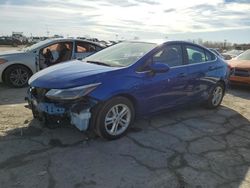 Salvage cars for sale at Indianapolis, IN auction: 2018 Chevrolet Cruze LT