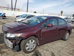 Honda Civic lx salvage cars for sale: 2015 Honda Civic LX