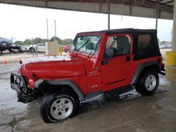 Jeep Wrangler / tj Sport salvage cars for sale: 2004 Jeep Wrangler / TJ Sport