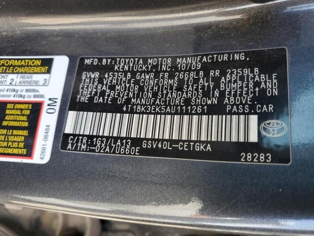 2010 Toyota Camry SE