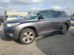 2012 Toyota Highlander Limited en venta en Wilmer, TX