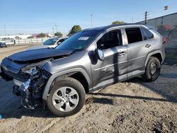 Salvage cars for sale at San Diego, CA auction: 2021 Toyota Rav4 LE