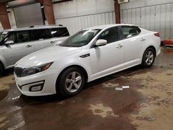 KIA Vehiculos salvage en venta: 2015 KIA Optima LX