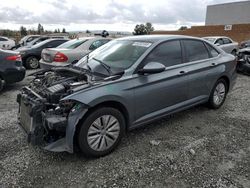 Salvage cars for sale at Mentone, CA auction: 2019 Volkswagen Jetta S