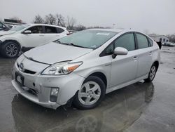 Salvage cars for sale at auction: 2011 Toyota Prius