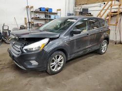 Ford salvage cars for sale: 2017 Ford Escape SE