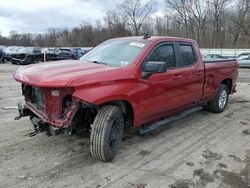 Salvage cars for sale at Ellwood City, PA auction: 2021 Chevrolet Silverado K1500 LT