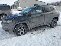 Salvage cars for sale at Wayland, MI auction: 2022 Jeep Compass Trailhawk