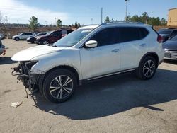 Salvage cars for sale at auction: 2017 Nissan Rogue SV