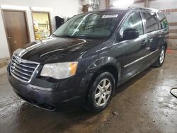 Salvage cars for sale at Pekin, IL auction: 2010 Chrysler Town & Country Touring