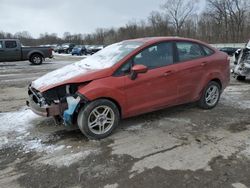 Salvage cars for sale at Ellwood City, PA auction: 2019 Ford Fiesta SE