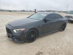 Salvage cars for sale from Copart New Braunfels, TX: 2019 Mercedes-Benz CLS AMG 53 4matic