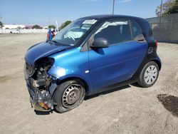 Smart salvage cars for sale: 2016 Smart Fortwo