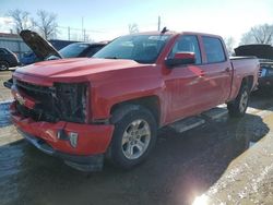 Salvage cars for sale at Lansing, MI auction: 2016 Chevrolet Silverado K1500 LT