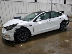 Salvage cars for sale at West Mifflin, PA auction: 2021 Tesla Model 3