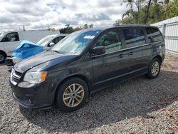 Salvage cars for sale at Riverview, FL auction: 2019 Dodge Grand Caravan SXT