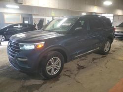 Salvage cars for sale at Indianapolis, IN auction: 2020 Ford Explorer XLT