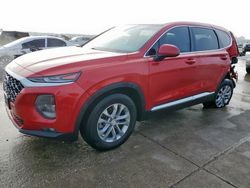 Salvage cars for sale at Grand Prairie, TX auction: 2020 Hyundai Santa FE SEL