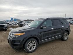 Salvage cars for sale at Des Moines, IA auction: 2014 Ford Explorer XLT