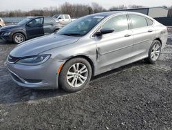 Salvage cars for sale at Duryea, PA auction: 2015 Chrysler 200 Limited