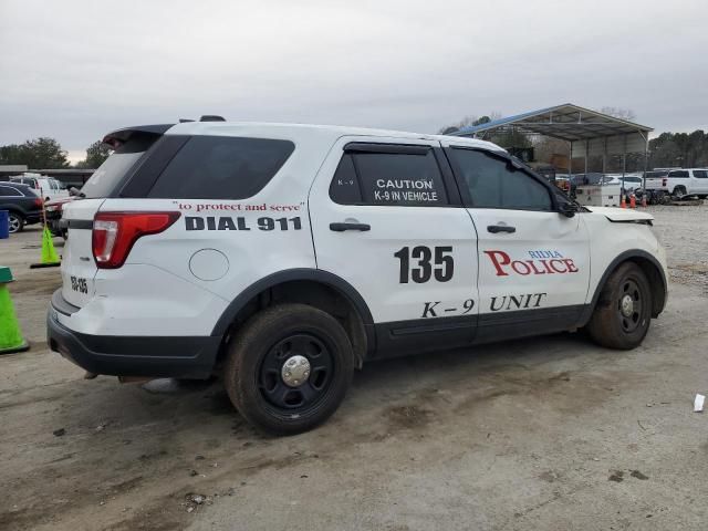 2018 Ford Explorer Police Interceptor