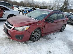 2014 Subaru Impreza Sport Premium en venta en North Billerica, MA