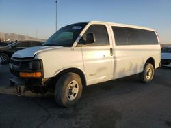 Salvage cars for sale at North Las Vegas, NV auction: 2006 Chevrolet Express G2500