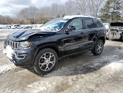 Salvage cars for sale at North Billerica, MA auction: 2018 Jeep Grand Cherokee Limited