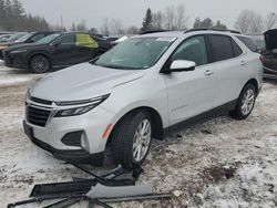 Salvage cars for sale at auction: 2022 Chevrolet Equinox LT