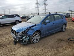 Salvage cars for sale at Elgin, IL auction: 2014 Subaru Impreza Premium