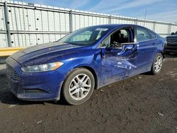 Salvage cars for sale at Dyer, IN auction: 2015 Ford Fusion SE