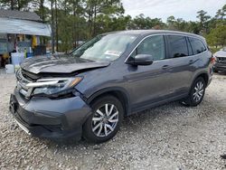 Salvage cars for sale at Houston, TX auction: 2020 Honda Pilot EX