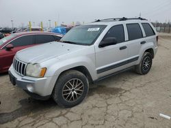 Salvage cars for sale from Copart Indianapolis, IN: 2005 Jeep Grand Cherokee Laredo