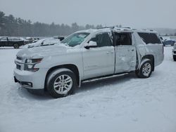 Salvage cars for sale at Windham, ME auction: 2016 Chevrolet Suburban K1500 LT