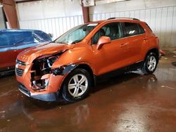 Chevrolet salvage cars for sale: 2016 Chevrolet Trax 1LT