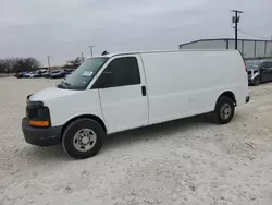 Salvage trucks for sale at New Braunfels, TX auction: 2016 Chevrolet Express G3500