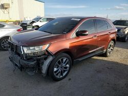 Ford salvage cars for sale: 2015 Ford Edge Titanium