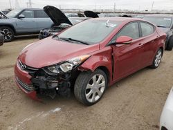 Salvage cars for sale at Elgin, IL auction: 2012 Hyundai Elantra GLS