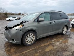 Vehiculos salvage en venta de Copart Columbia Station, OH: 2011 Toyota Sienna XLE