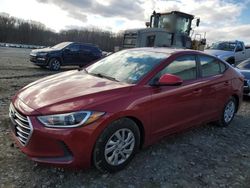 Salvage cars for sale at Windsor, NJ auction: 2017 Hyundai Elantra SE