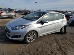 Salvage cars for sale at Indianapolis, IN auction: 2015 Ford Fiesta SE