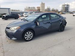 Salvage cars for sale at New Orleans, LA auction: 2014 Toyota Corolla L