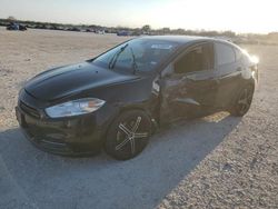 Salvage cars for sale at San Antonio, TX auction: 2015 Dodge Dart SE