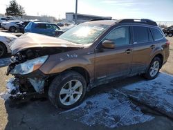 Salvage cars for sale at auction: 2013 Subaru Outback 2.5I Premium