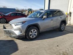 Salvage cars for sale at Duryea, PA auction: 2021 Toyota Rav4 LE