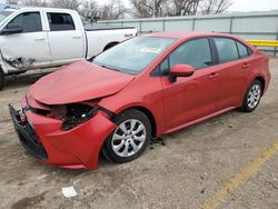 Salvage cars for sale from Copart Wichita, KS: 2021 Toyota Corolla LE