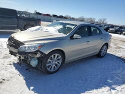 Salvage cars for sale at Kansas City, KS auction: 2015 Chevrolet Malibu 2LT