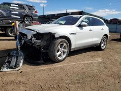 Salvage cars for sale at Colorado Springs, CO auction: 2017 Jaguar F-PACE Premium